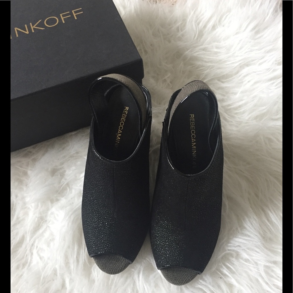 Rebecca minkoff slingback wedges